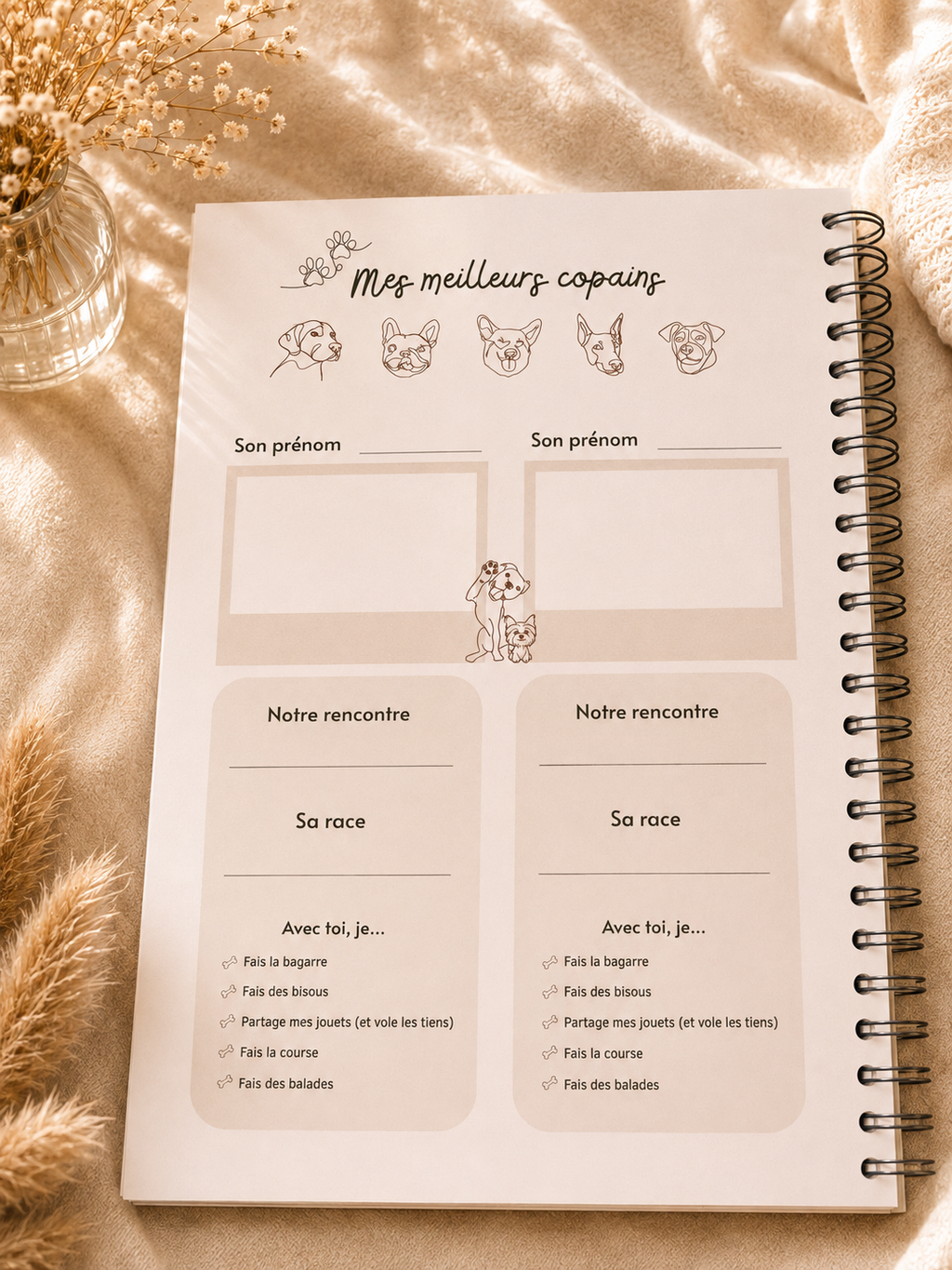 Le carnet de mon chien