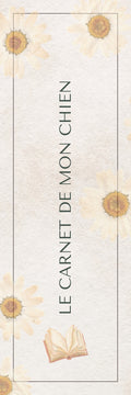 Marque-pages « Le carnet de mon chien »